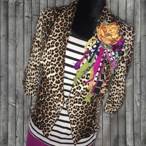 Leopard Small Blazer